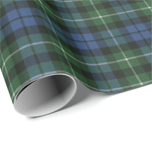 Graham of Montrose Ancient Scottish Tartan Geschenkpapier (Rolleneckpunkt)