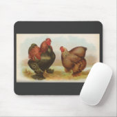 Graham - Partridge Cochin Chickens Mousepad (Mit Mouse)
