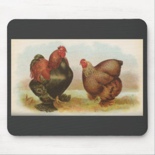 Graham - Partridge Cochin Chickens Mousepad