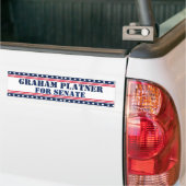 Graham Platnor für den Senat Autoaufkleber (Auf Lkw)