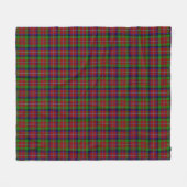 Graham Red Kariert Fleecedecke (Vorderseite (Horizontal))