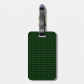 Graham Tartan Gepäckanhänger (Rückseite vertikal)