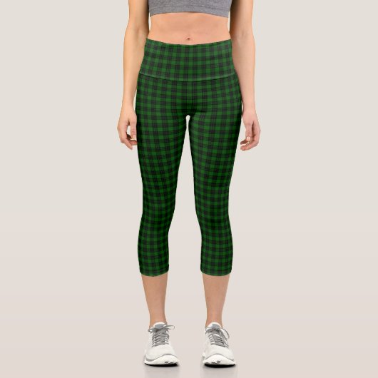 Graham Tartan kariert Capri Leggings (Vorderseite)