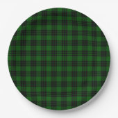 Graham Tartan kariert Pappteller (Vorderseite)