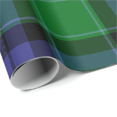 Graham Tartan mit Nachname Geschenkpapier (Rolleneckpunkt)