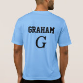 "Graham Zahl…, weil Größe von Bedeutung ist " T-Shirt (Rückseite)
