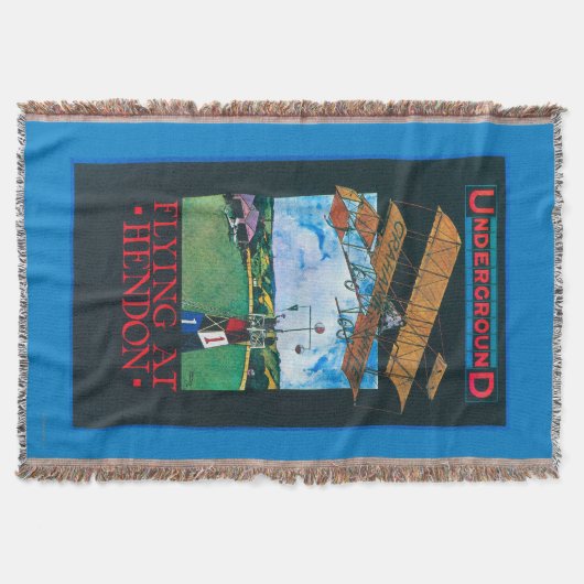 Grahame-Weiß und Flugzeug über Flughafen-Plakat Decke (Vorderseite)