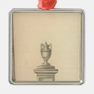 Graham's Marmor und Granite Monument Ornament Aus Metall