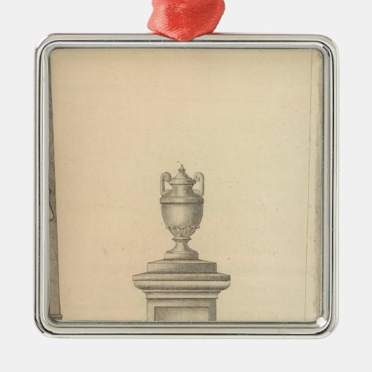 Graham's Marmor und Granite Monument Ornament Aus Metall (Vorne)
