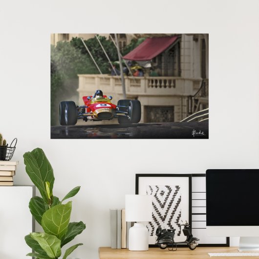 Graham's Monaco '68 Poster (Heimbüro)