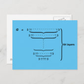 "GRAHAM'S NUMMER" POSTKARTE (Vorne/Hinten)