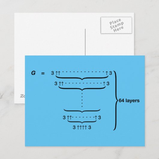 "GRAHAM'S NUMMER" POSTKARTE (Vorne/Hinten)