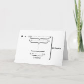 "GRAHAMS NUMMER - So viel habe ich dich Liebe!" Karte (Vorderseite)