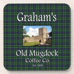 Graham's Old Mugdock Coffee Co. Untersetzer Set