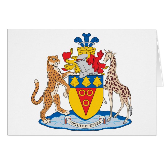 Grahamstown Wappen (Vorderseite (Horizontal))