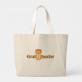 Grail Hunter Fun Collector Paradies für Kletterhex Jumbo Stoffbeutel (Rückseite)