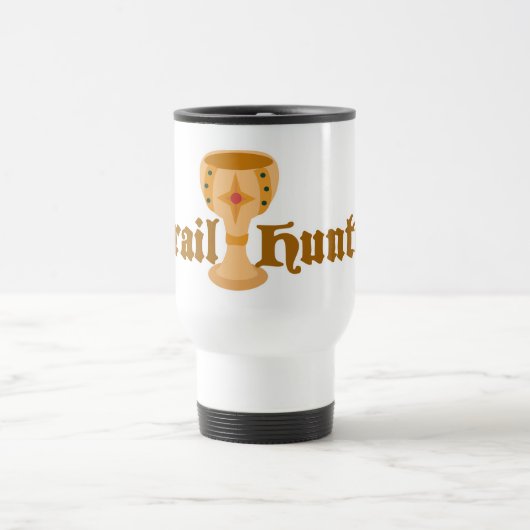 Grail Hunter Fun Sammelzeitlogan Reisebecher (Mittel)