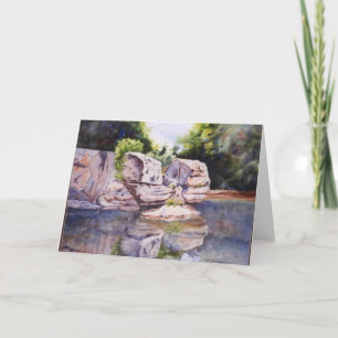 "Grain by Grain" Country Road Greeting Card Karte