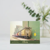 Grain Cars in Spirit River Alberta Kanada Postkarte (Stehend Vorderseite)