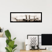 Grain Elevator Buffalo Foto 1919 Poster (Heimbüro)