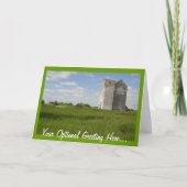 Grain Elevator Cards Manitoba Karte (Vorderseite)