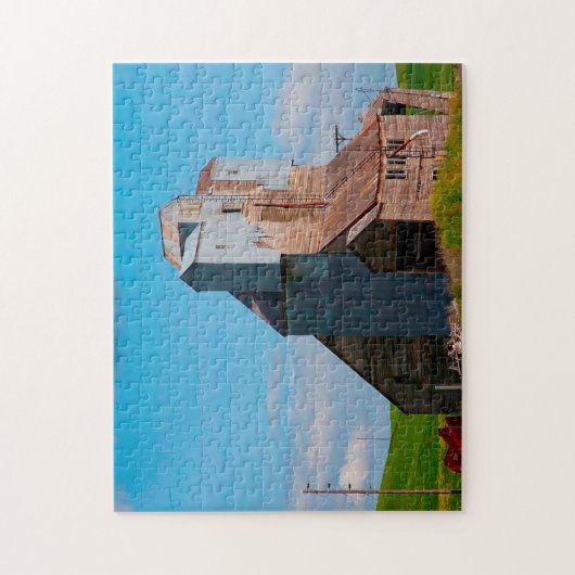 Grain Elevator Idaho. Jigsaw Puzzle (Vertikal)