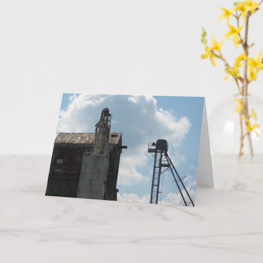 Grain Elevator Karte (Gelbe Blume)
