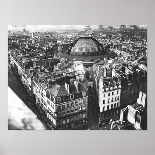 Grain Market, Paris, vor 1887 Poster (Vorne)