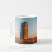 Grain Silo Golden Hour Mug - Rustic Texas Morning  Kaffeetasse (Vorderseite Links)