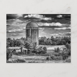 Grain Silo - Temple Hill, KY Postkarte