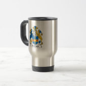 Grainger Familienwappen Reisebecher (Vorderseite Links)