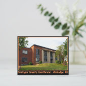 Grainger Landkreis Courthouse - Rutledge, TN Postkarte (Stehend Vorderseite)