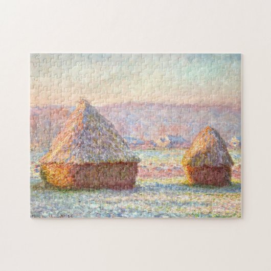 Grainstinkte White Frost Monet Frische Pasta mache Puzzle (Horizontal)