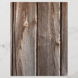 Grainy Barn Wood Rustic Scrapbook Paper