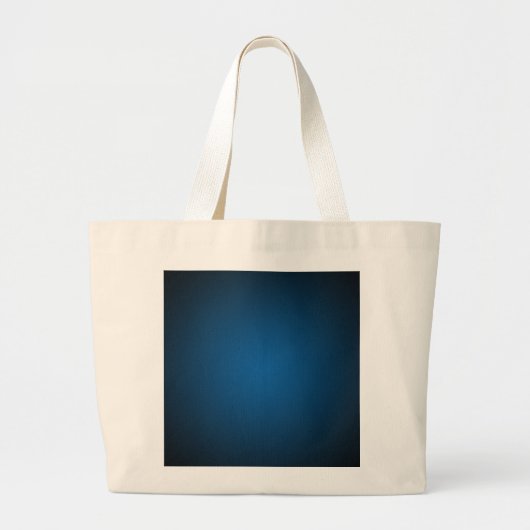 Grainy Blue-Black Vignette Jumbo Stoffbeutel (Vorne)