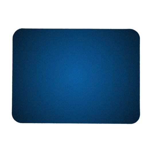 Grainy Blue-Black Vignette Magnet (Horizontal)
