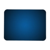 Grainy Blue-Black Vignette Magnet (Horizontal)