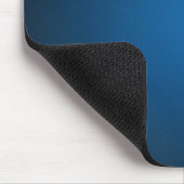 Grainy Blue-Black Vignette Mousepad (Ecke)