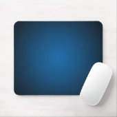 Grainy Blue-Black Vignette Mousepad (Mit Mouse)