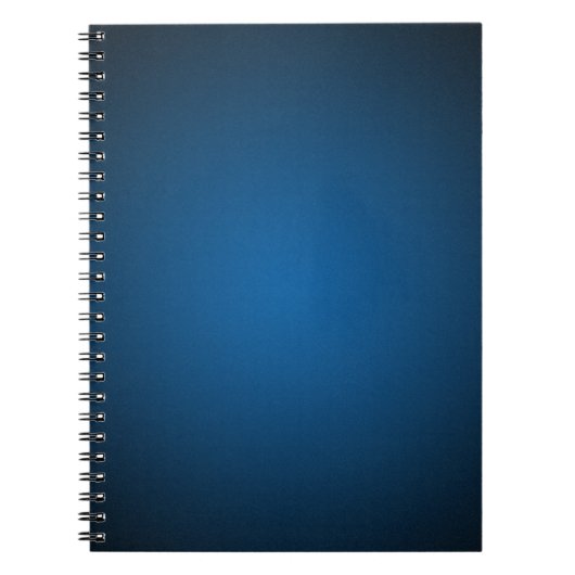 Grainy Blue-Black Vignette Notizblock (Vorderseite)