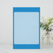Grainy Bright Blue Background Briefpapier (Stehend Vorderseite)