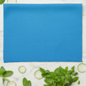 Grainy Bright Blue Background Handtuch (Gefaltet)