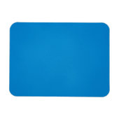 Grainy Bright Blue Background Magnet (Horizontal)