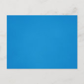 Grainy Bright Blue Background Postkarte (Vorderseite)