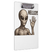 Grainy Encounter: Die Alien Gruß Klemmbrett (Rechts)