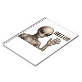 Grainy Encounter: Die Alien Gruß Notizblock (Linke Seite)