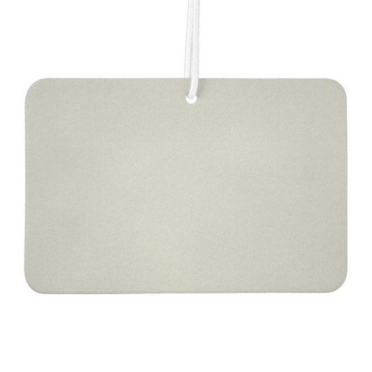 Grainy Gray Künstlerisch Textur Autolufterfrischer (Rückseite)