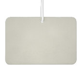 Grainy Gray Künstlerisch Textur Autolufterfrischer (Vorderseite)