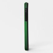 Grainy Green-Black Vignette Case-Mate iPhone Hülle (Hinten/Links)