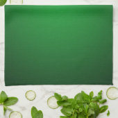 Grainy Green-Black Vignette Handtuch (Gefaltet)
